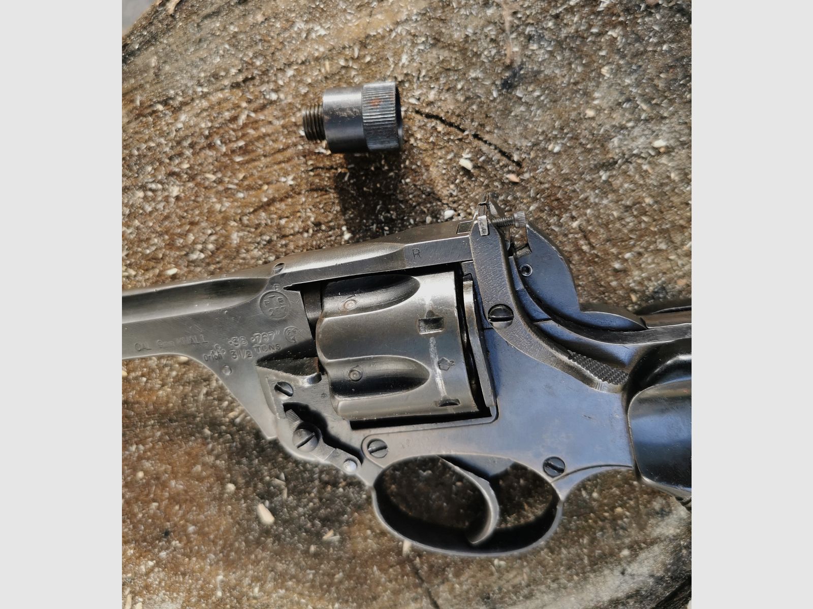 Enfield No.2 MK I WKII origineel omgebouwd naar 9mm R knal vrij vanaf 18 jaar