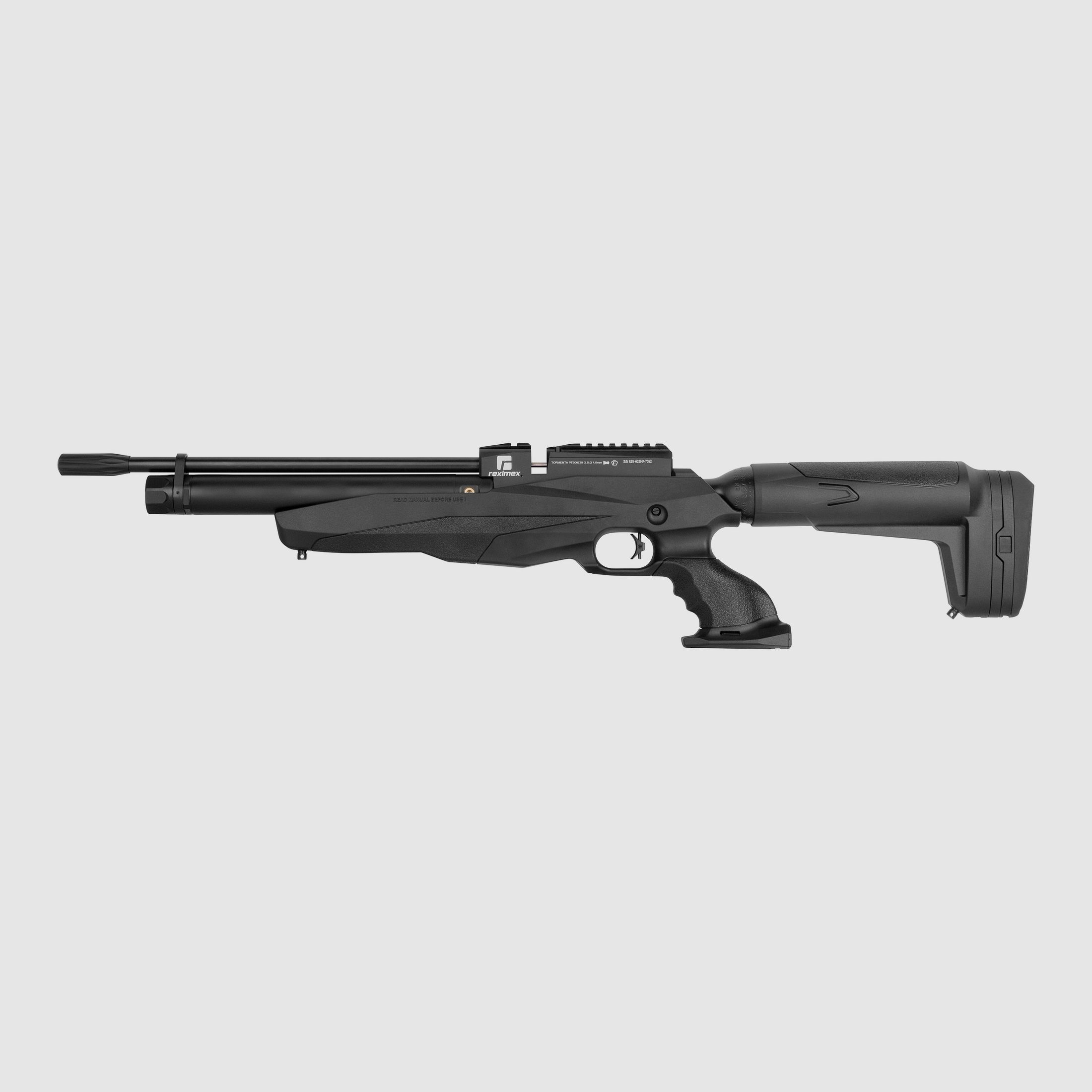 Reximex Tormenta Schwarz 4,5mm - Druckluft Pressluft | PCP