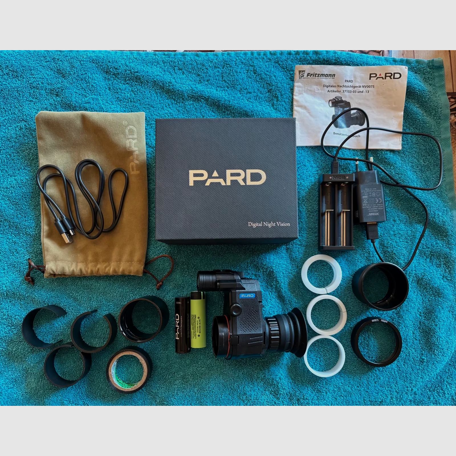 Pard NV007S Top wie neu mit viel Zubehör!