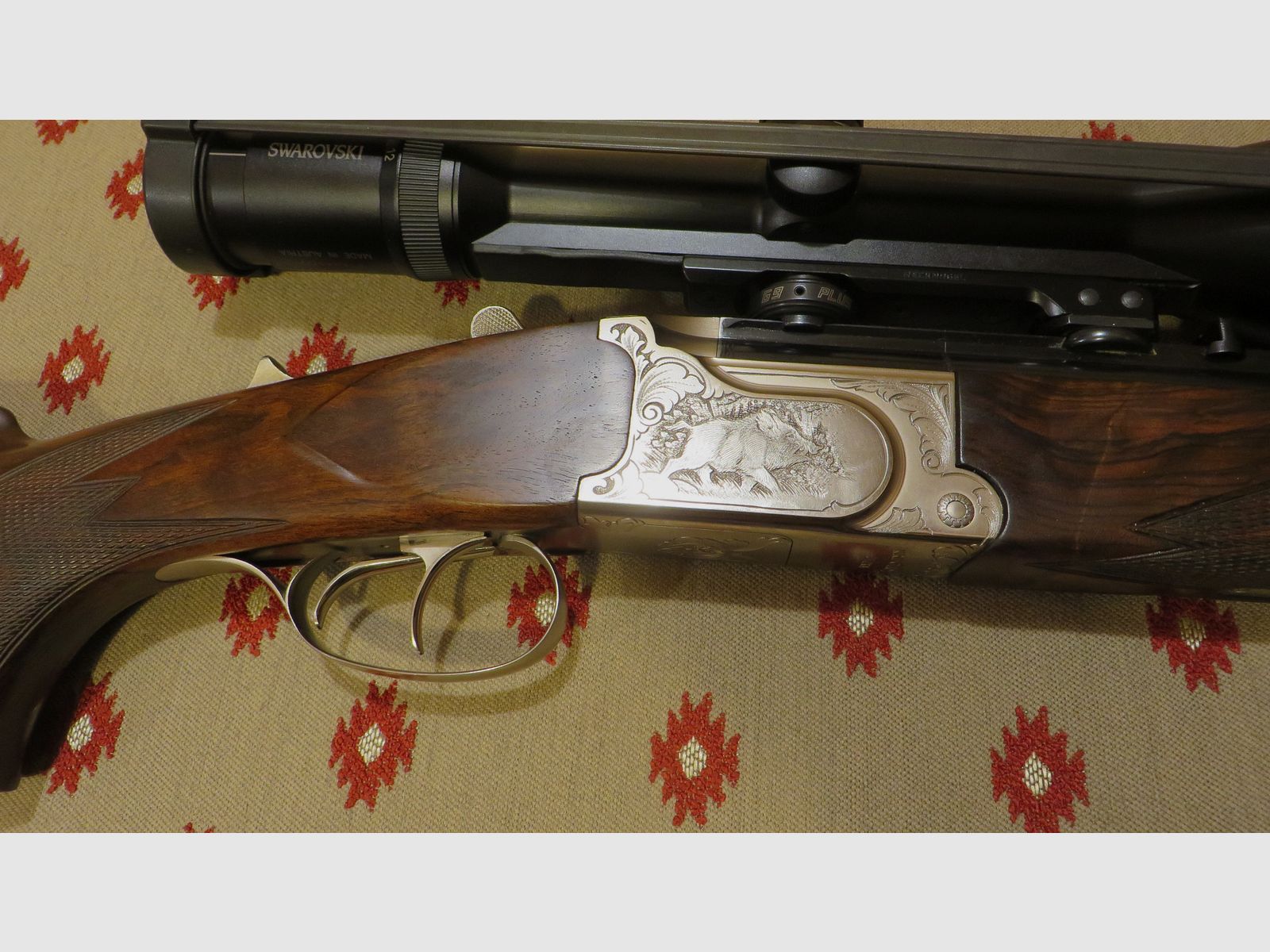 Krieghoff mountain rifle with combination gun - interchangeable barrel