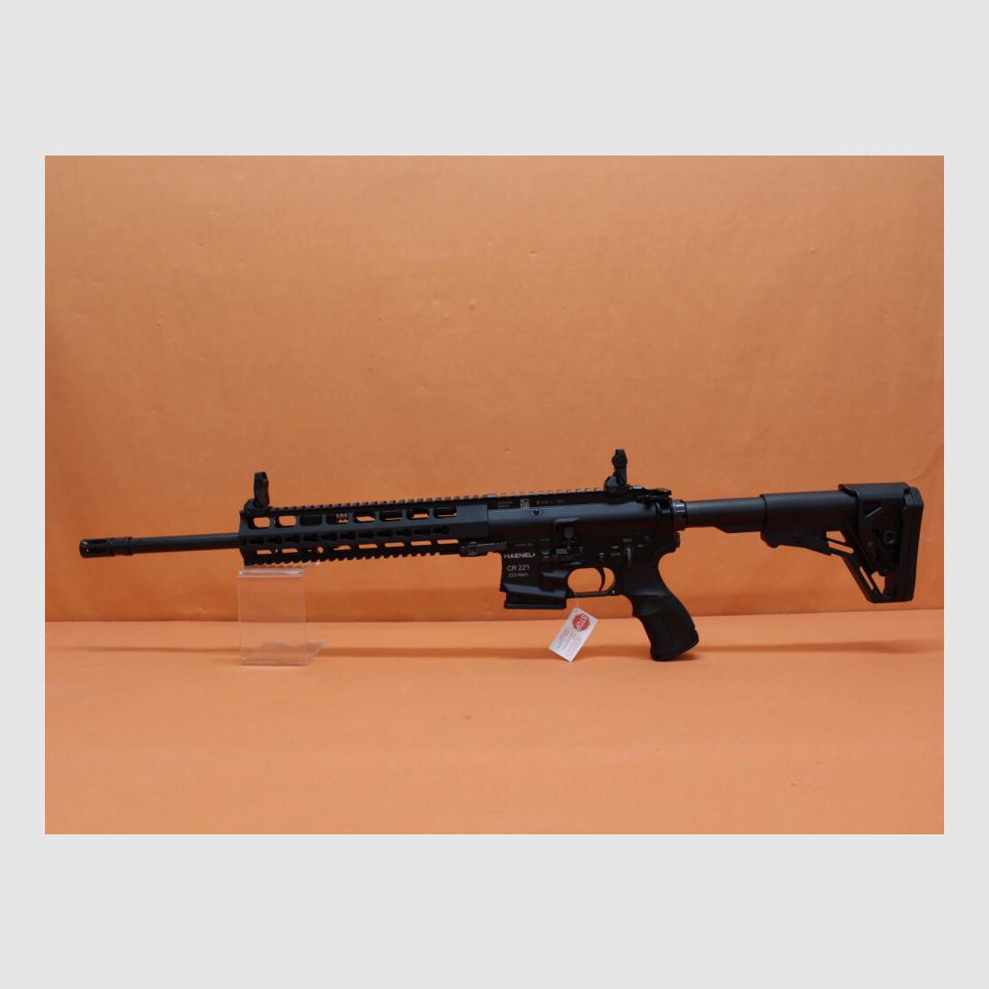 HAENEL Ha. Rifle .223Rem HAENEL CR223 Gas-Piston-@System AR-15, 16.5" barrel/ long KeyMod system/ fine trigger, image 1 of 3
