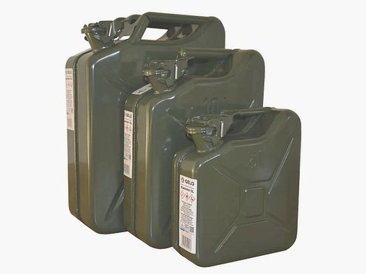AB Nato Benzinkanister Stahlblech 20 Liter oliv neu