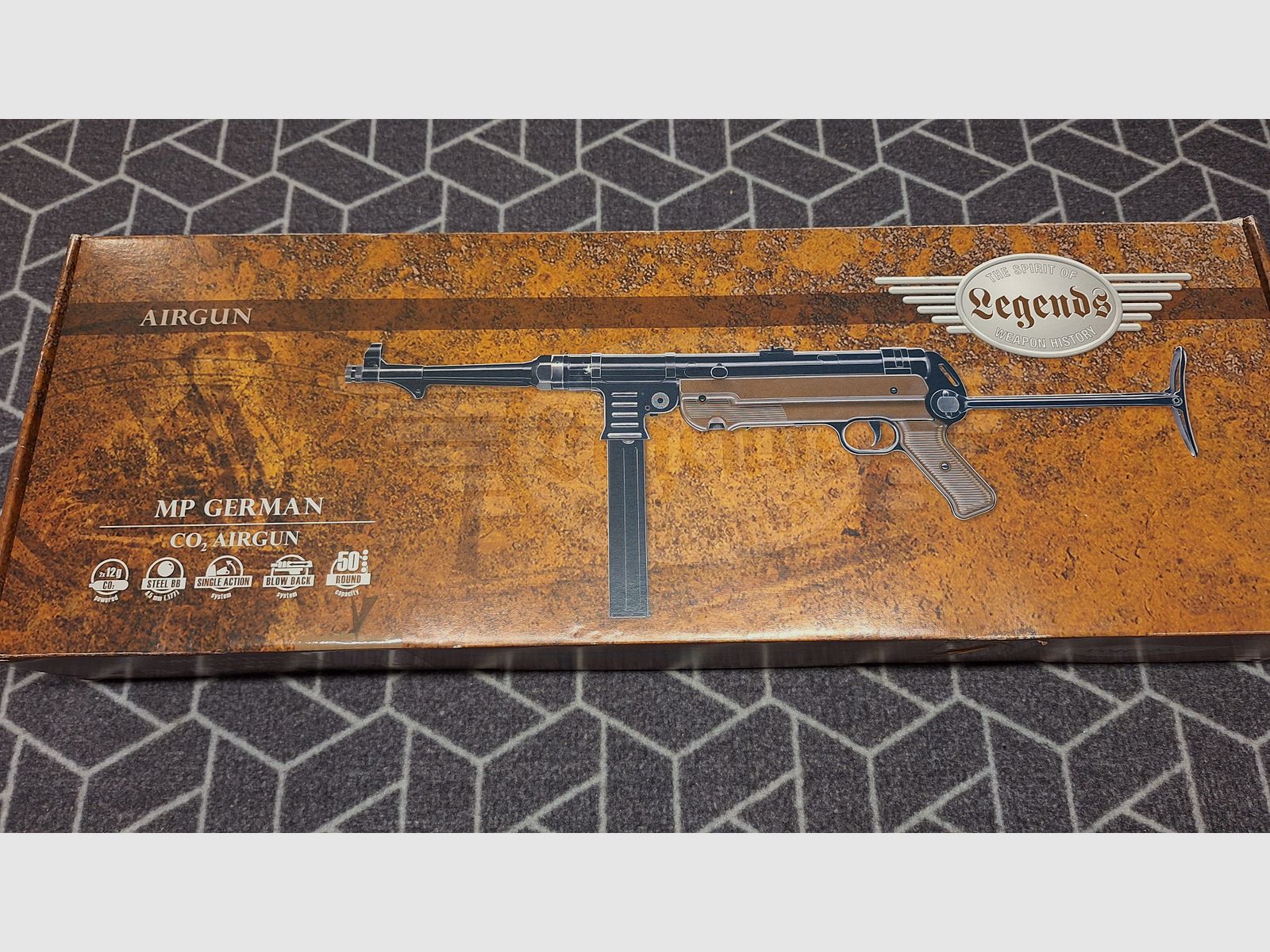 Legends MP German - 4.5 mm steel BB Co2 - NEW!