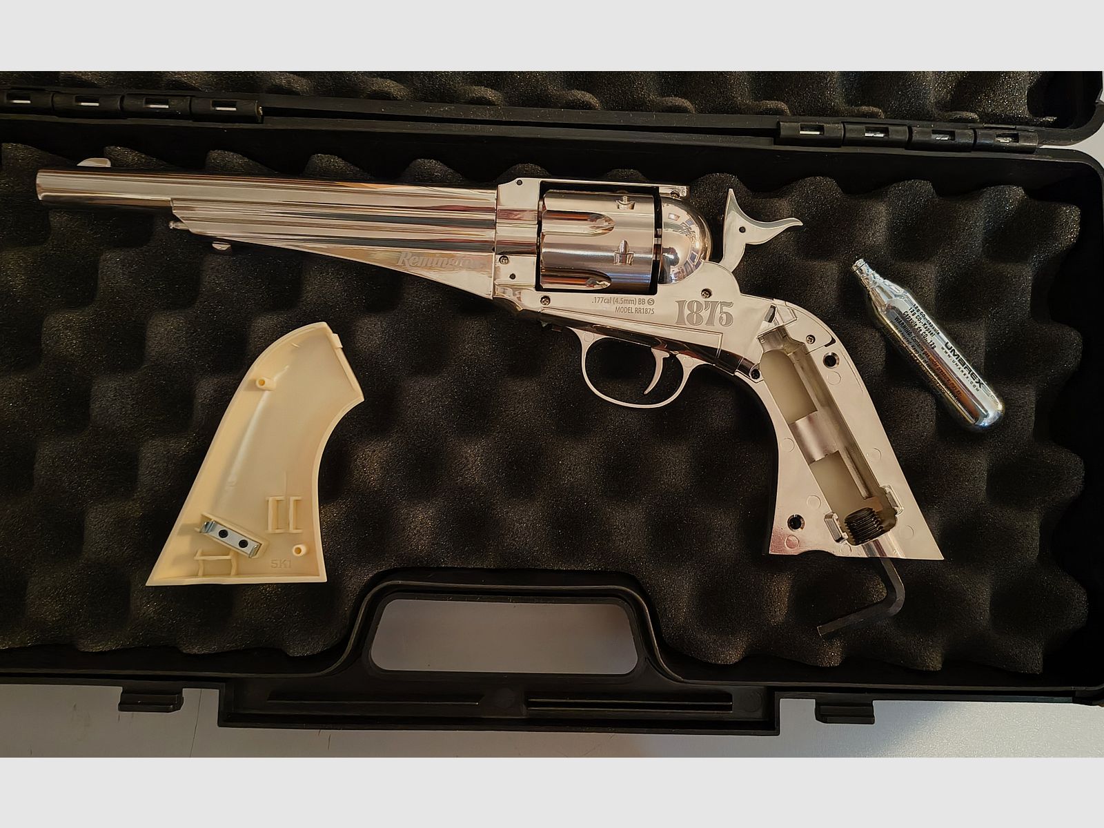 Crosman Remington 1875 CO2 Westernrevolver 4,5mm