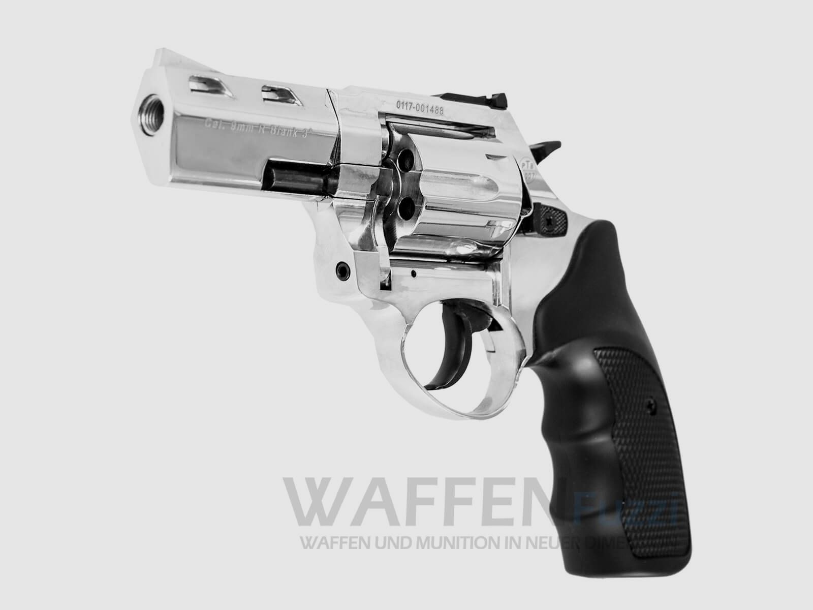 Zoraki R2 alarmwapen chroom 3 inch kaliber 9mm, afbeelding 3 van 6