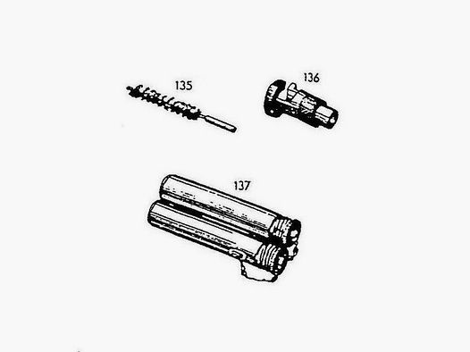 Cleaning rod guide Military No. 136