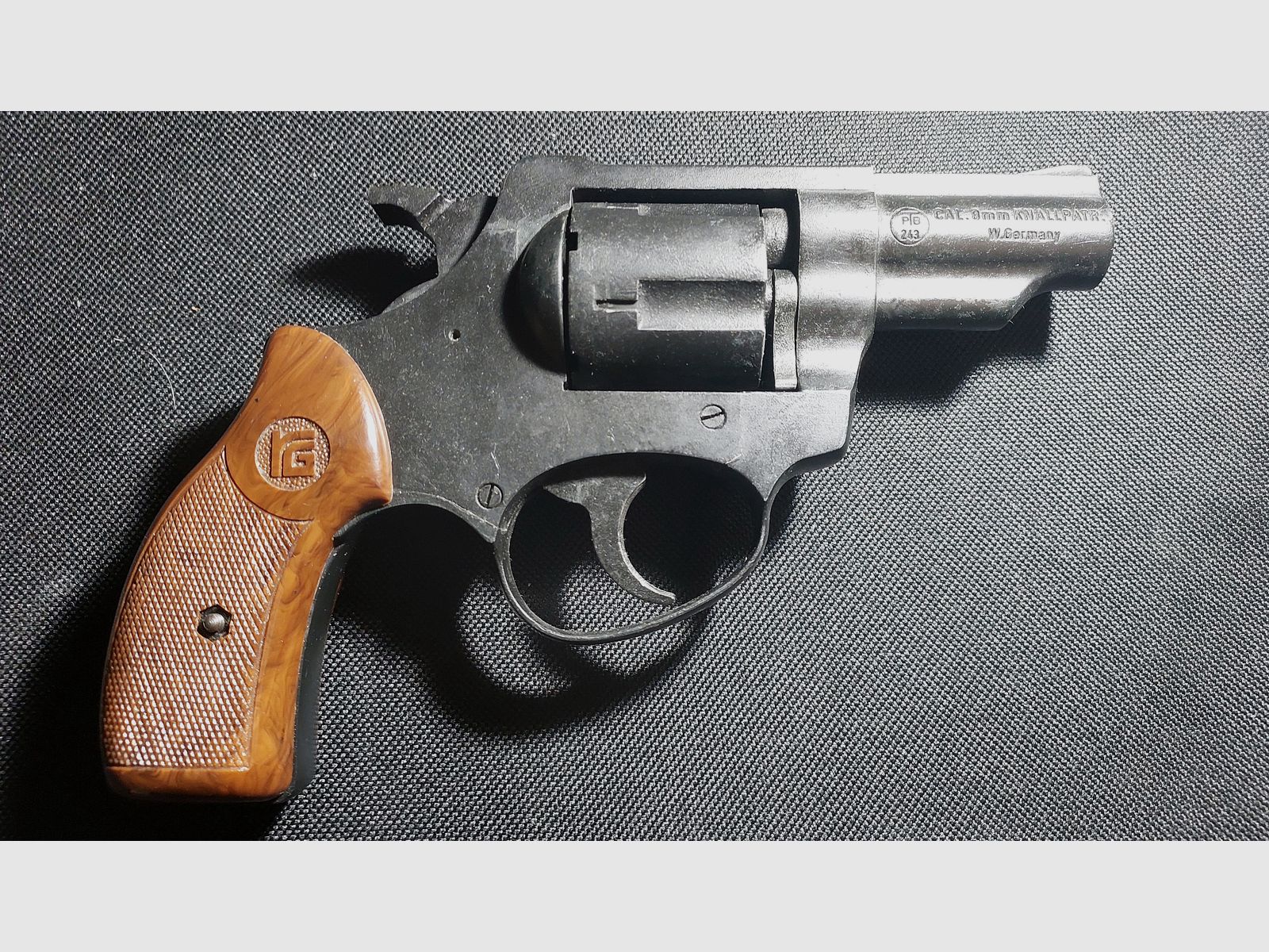 Revólver de detonación Röhm RG79 niquelado (PTB 451) Rg 79