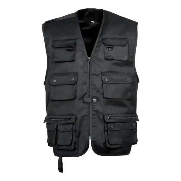 Gilet Reporter Nero Uni Idaho, immagine 1 di 2