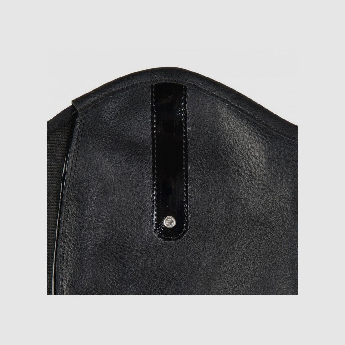 Guêtres élastiques synthétiques HKM noires, image 2 sur 5