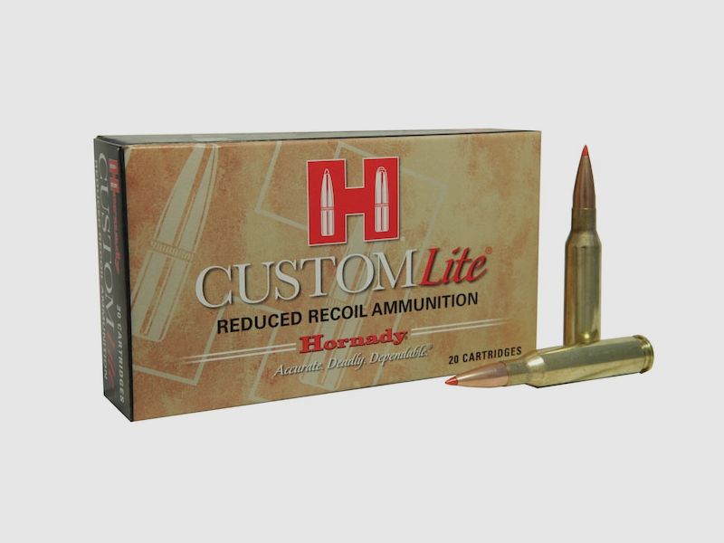 Hornady Custom Lite 7mm-08 Rem. 120GR SST 20 Patronen