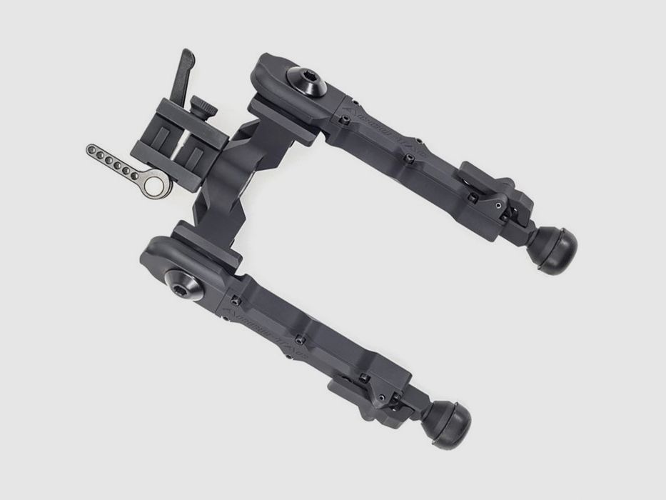 ACCU-TAC BIPODS ACCU-TAC WB-4 WIDE BODY BIPOD QUICK DETACH FOR PICATINN RAIL MATT BLK, imagen 3 de 3