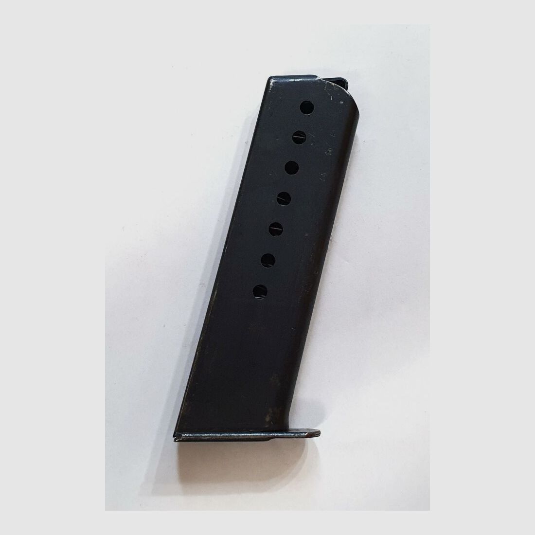 Fábrica de armas Carl Walther Walther P38 Cargador, Segunda Guerra Mundial, con sellos de Wehrmacht, usado