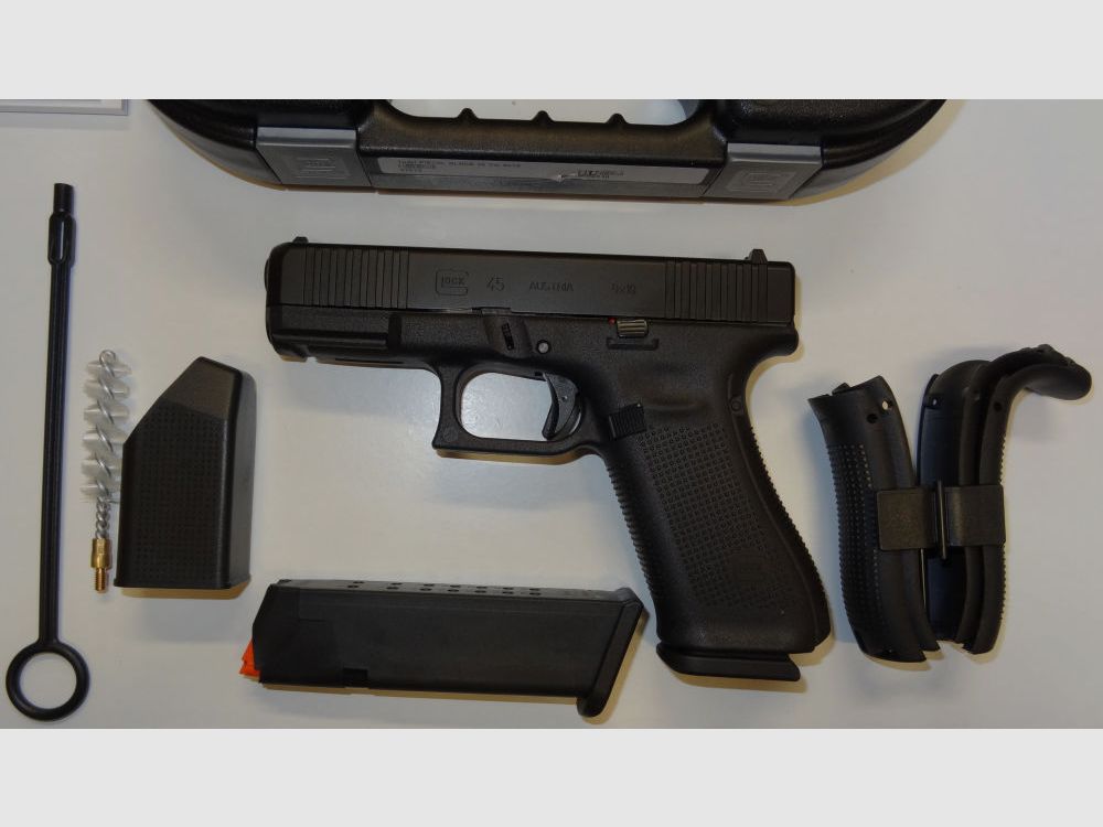 Glock pistol Glock 45 Gen.5 crossover in caliber 9mm Para (9x19)