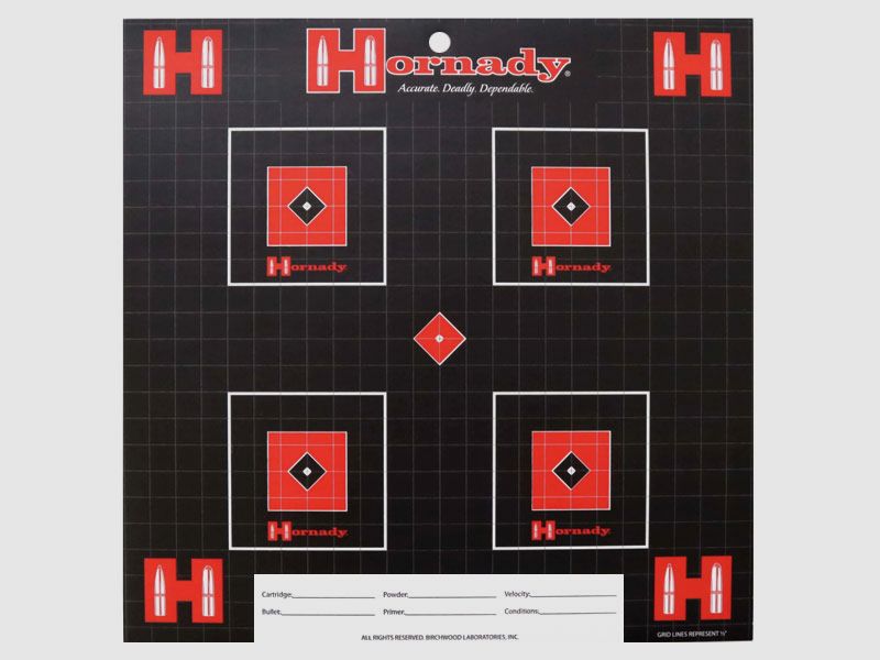 Hornady Lock-N-Load TARGET Conjunto de Objetivos 10 Piezas (10 Piezas de Objetivos)