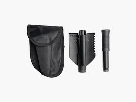 Mil-Tec Mil-Tec Mini Klappspaten mit Tasche Schwarz