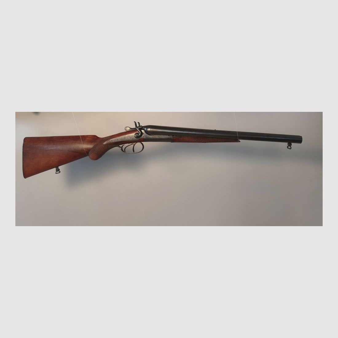 Hahn Doppelflinte Kutscherflinte 12/70