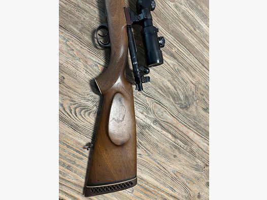 AKAH Rep. Büchse K98 7x64 met richtkijker RWS Premium 1.25-4x24