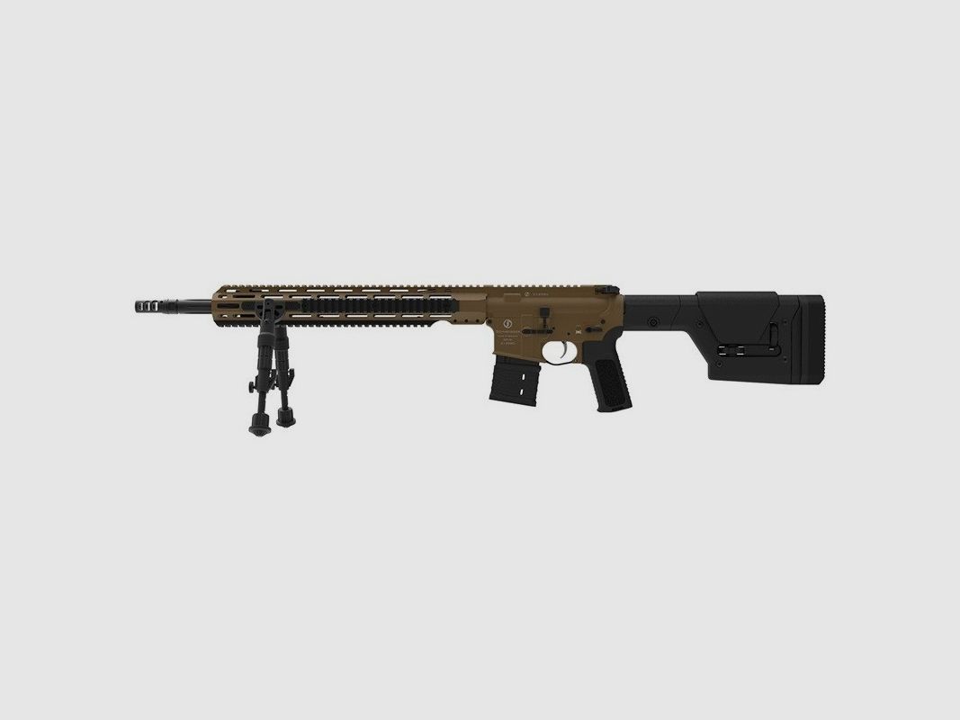 Schmeisser AR15 DMR QPQ -18" - 223 Rem - FDE, image 2 sur 2