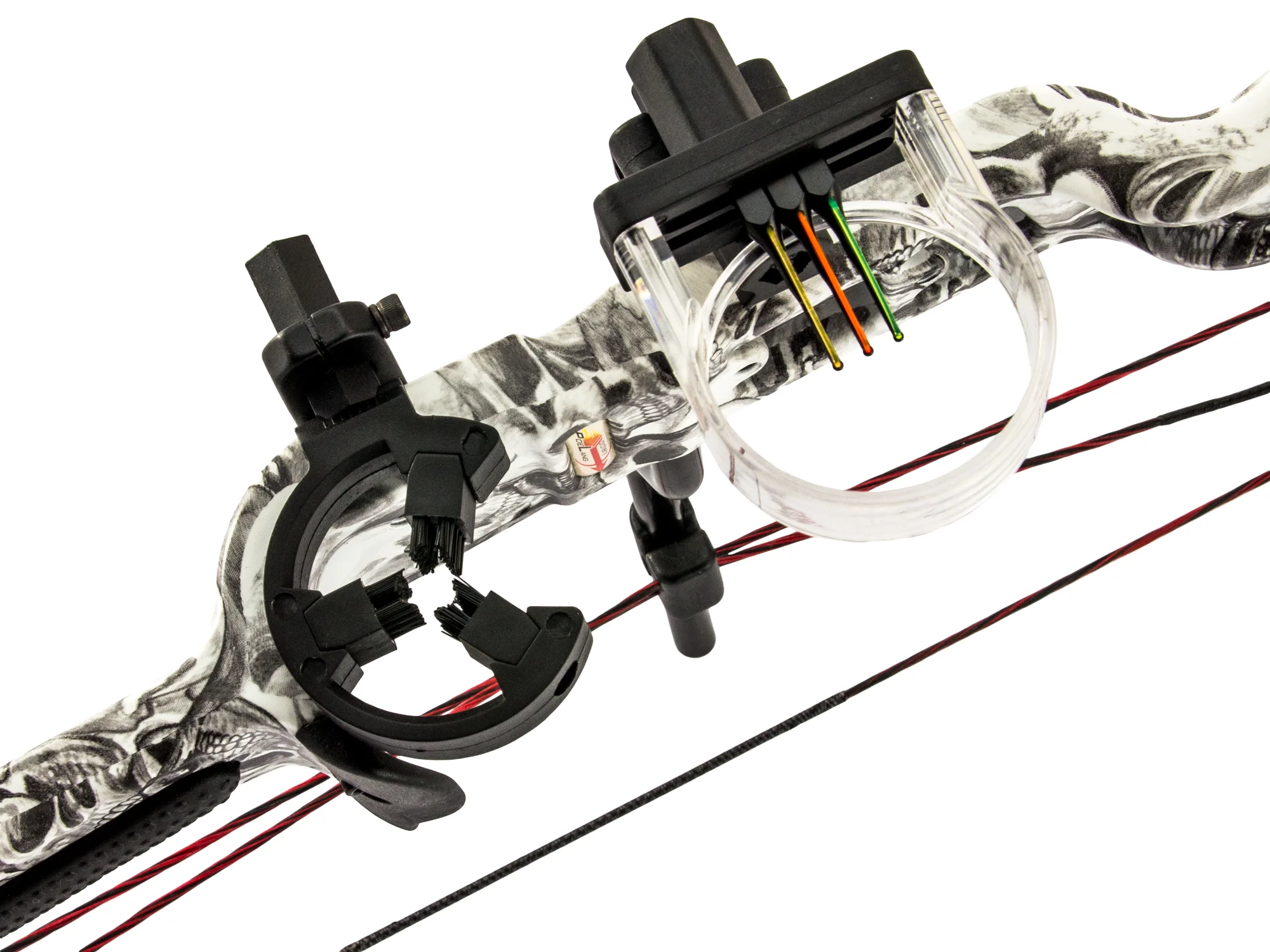 Poe Lang Ek Rex Compound Bow 28" Skull Camo 15-55 LBS, image 14 of 20