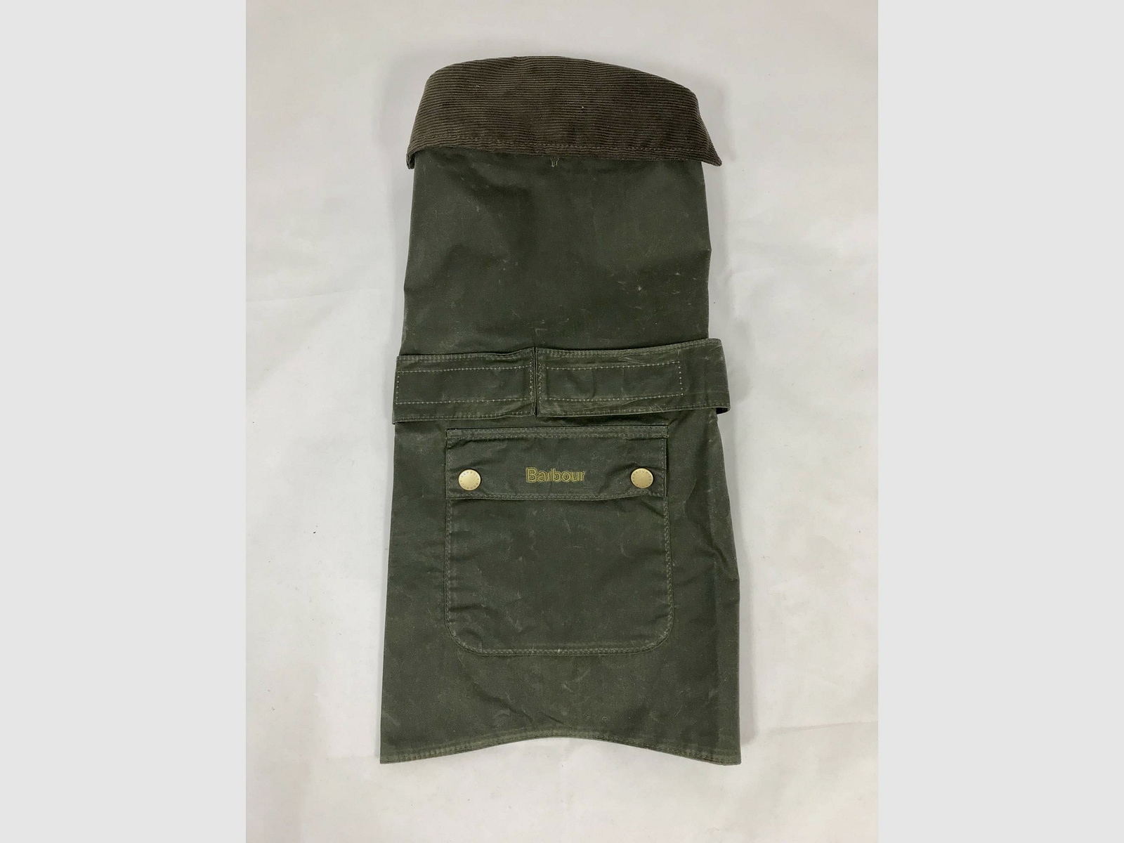 Barbour Lightweight Wax Dog Coat Olive XL