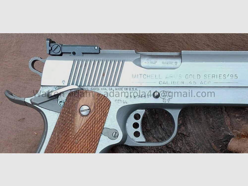 Mitchell Arms, Calif. U.S A 1911 -Gold Series 95, mit Peters Stahl Rampen Lauf