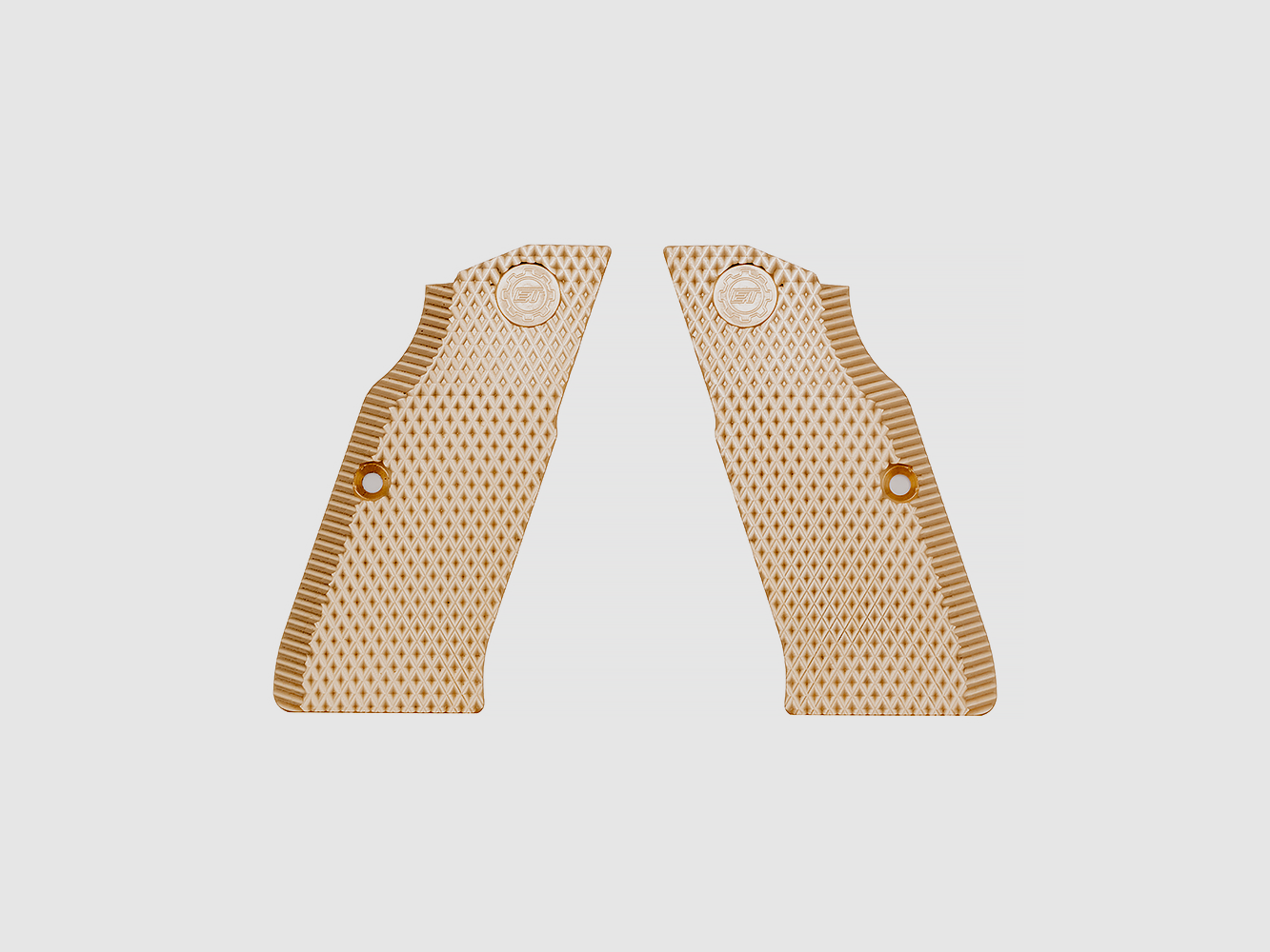 Eemann Tech Ultimate Brass Grips for KMR SPECTRA, Size: L, image 3 of 3