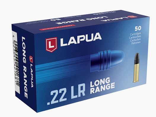 Lapua Long Range .22 LR 2,59g 40gr cartuccia a percussione centrale per tiro sportivo