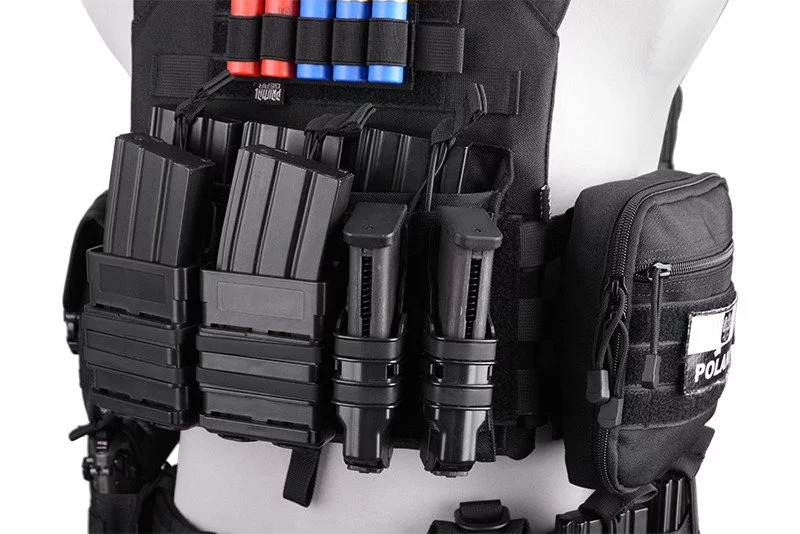 PRIMAL GEAR Open III (M) double magazine pouch for 5.56 magazines – olive, image 26 of 28
