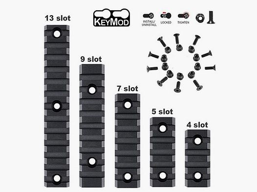 Keymod Schienen 5 St.