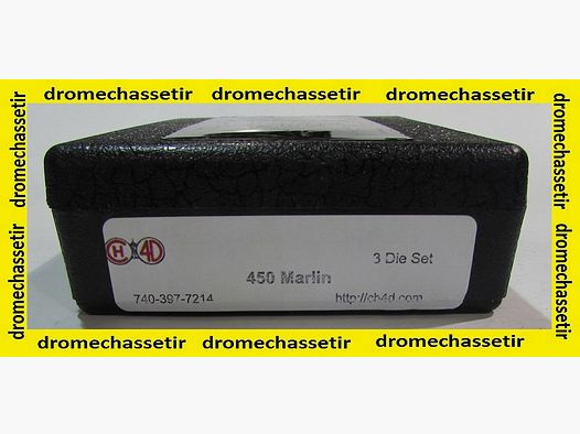 Jeux d&rsquo;outils CH4d pour le rechargement calibre 450 marlin