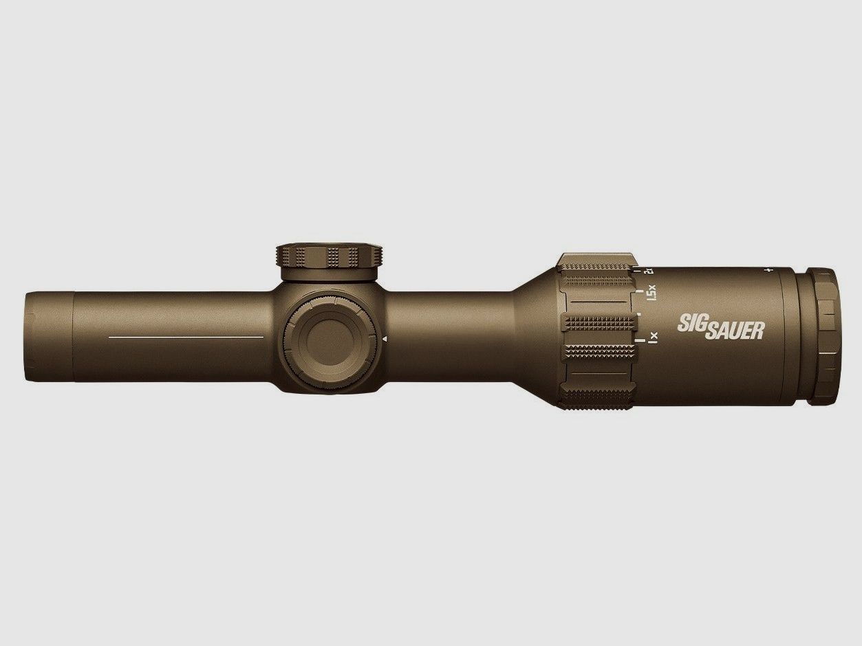 Telescopio de mira Sig Sauer Tango6T 1-6x24mm FDE