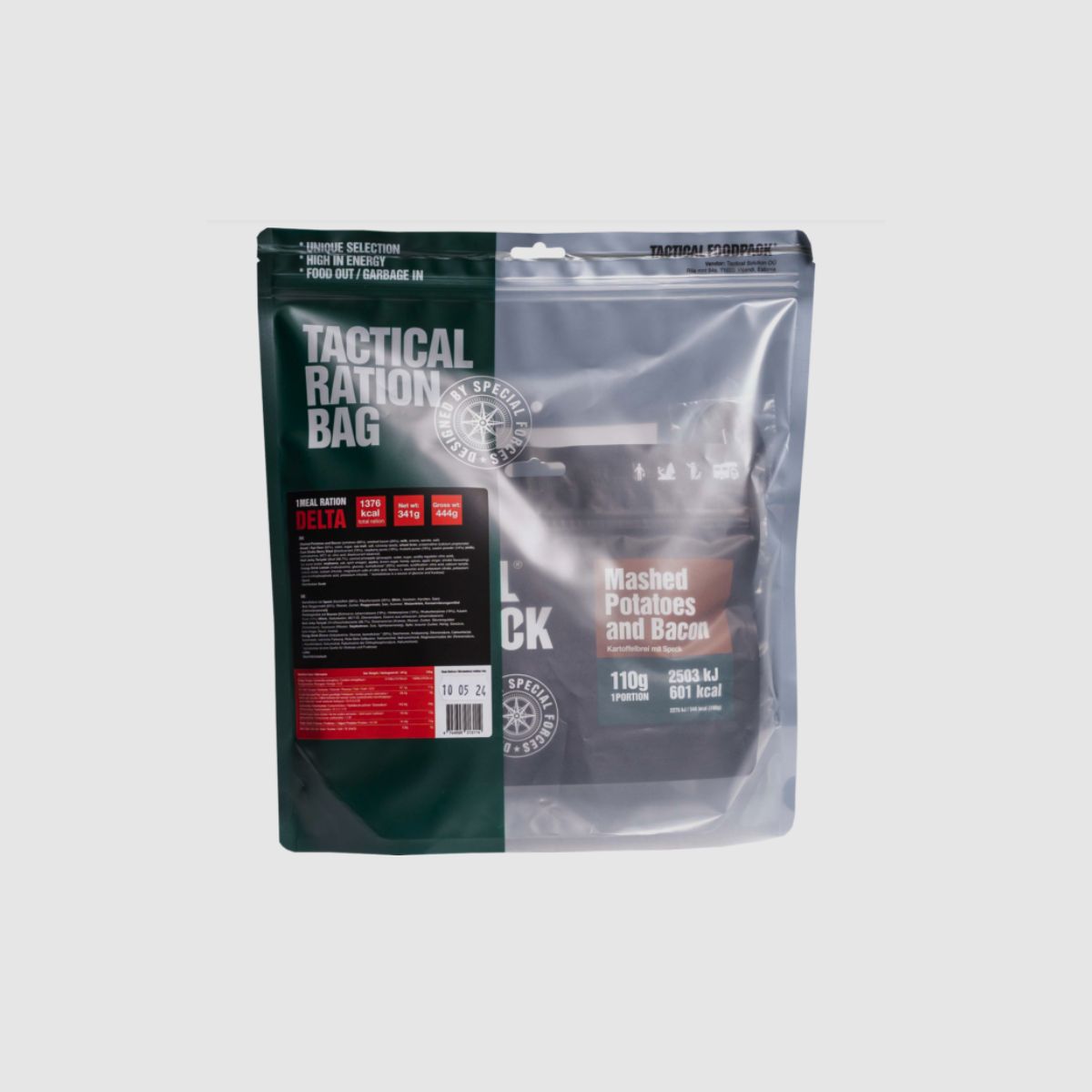 TACTICAL FOODPACK 1 Meal Ration DELTA 341g
