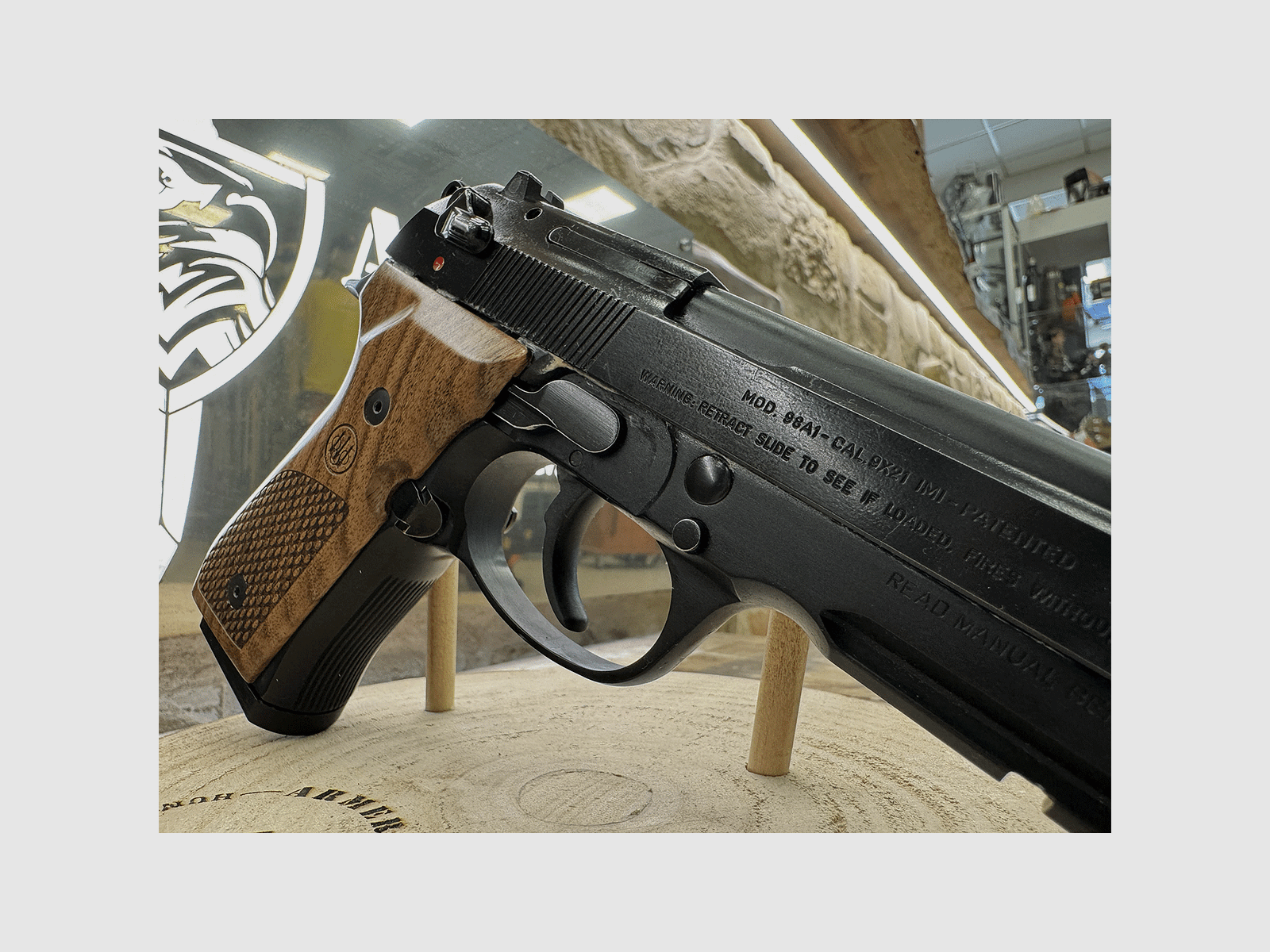 USED – PISTOL – BERETTA MOD. 98A1 cal. 9×21, image 5 of 6
