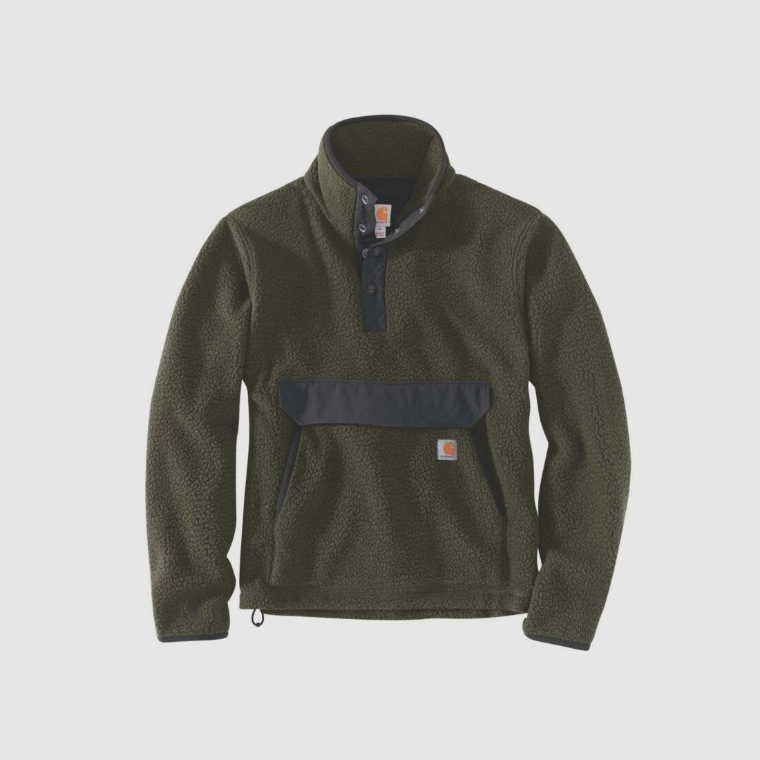 Carhartt Herren Fleece Pullover Relaxed Fit Basil Heather