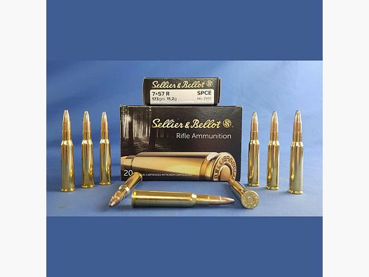 Sellier & Bellot 7×57 R Soft Point SPCE 11,2g/173grs.