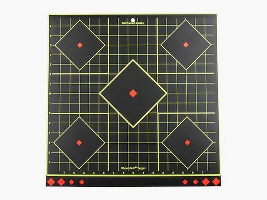 BIRCHWOOD CASEY SHOOT-N-C® TARGET BIRCHWOOD CASEY 17.75″ SIGHT-IN, 5 PACK