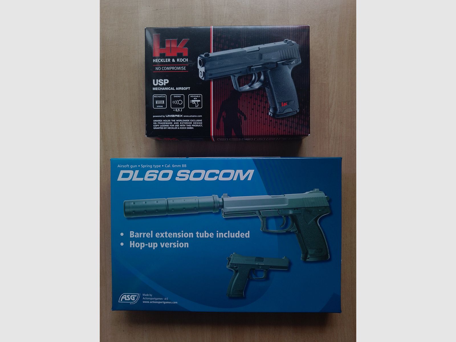 HK USP  & HK MK 23   Federdruck 