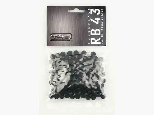 Umarex 2.4702 T4E Practice RUB 43 cal. 43 100 pieces rubber balls