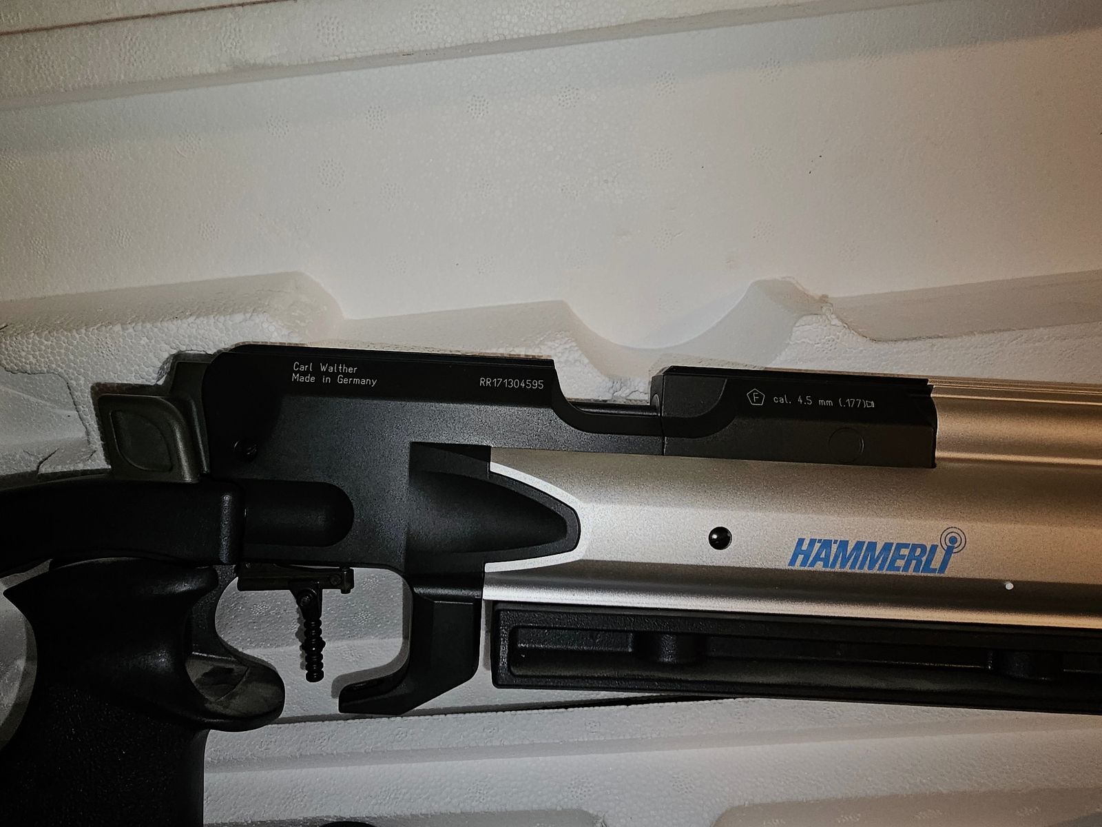 Walther Hämmerli AR 20  Pressluft m.Wa.Diopter