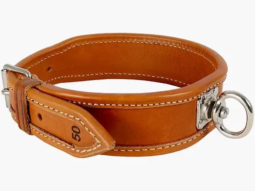 AKAH Sweat Collar made of Fahl Leather