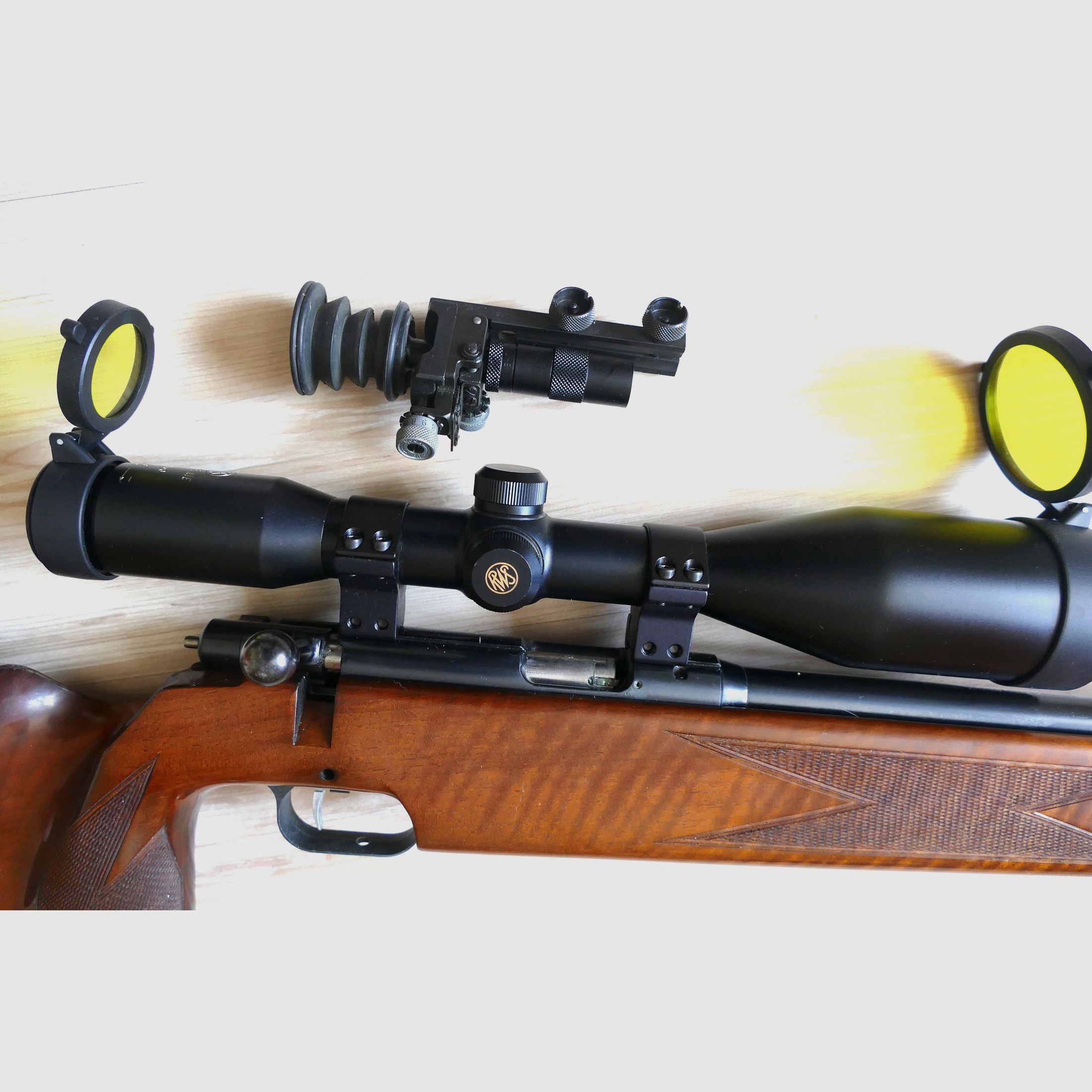   Anschütz – Match 54 Gewehr                im Kaliber .22 (Einzellader)