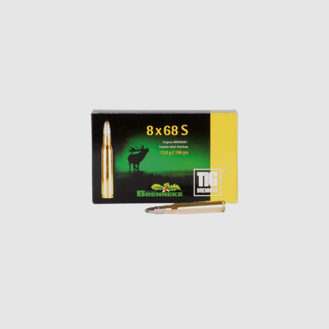 Brenneke 8x68 S 198GR TIG 20 cartridges
