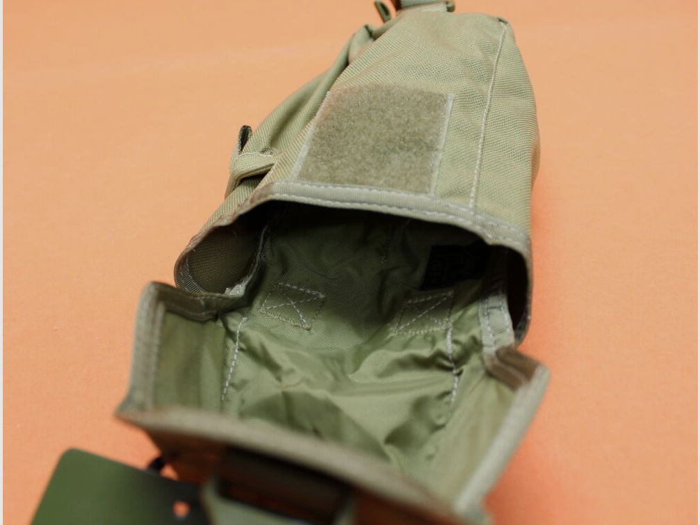 Tasmanian Tiger TT Mil Pouch Mag DBL 343 khaki (7761.343): Magazintasche für 2 Magazine