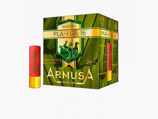 CARTUCHOS ARMUSA PLA-1 CAL.16 28GR P-10