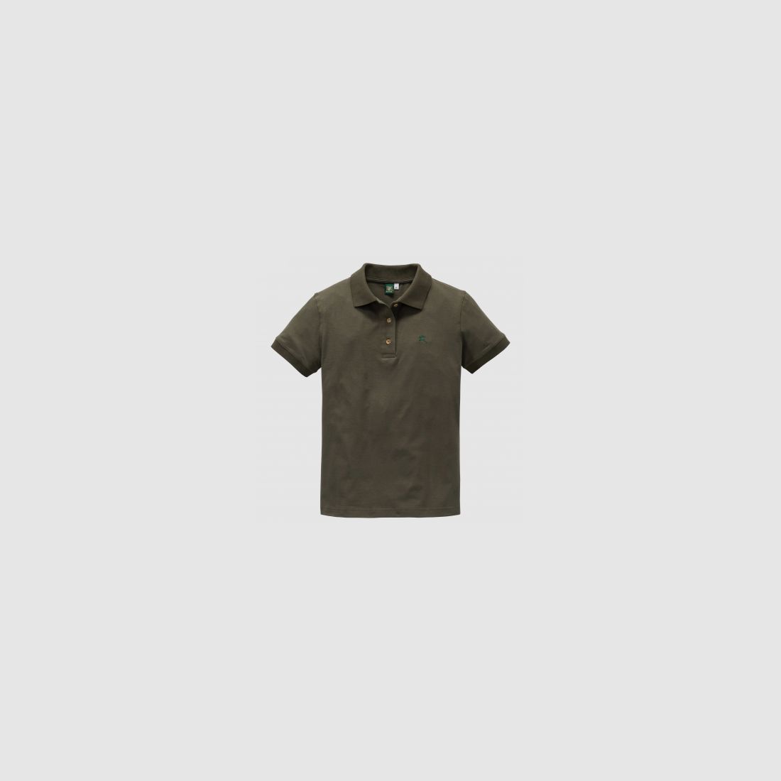 OS Trachten Polo Shirt da Donna con Ricamo Cervo | XL