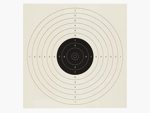 CIBLE GEF C25 TIR REDUIT DE 50 A 25 METRES