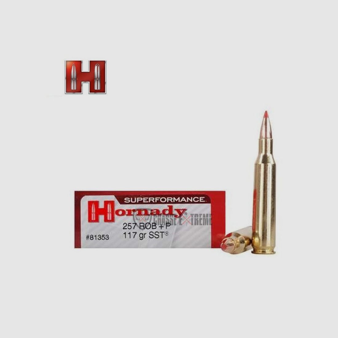 20 Patronen HORNADY Superformance 257 Roberts 117 Gr Sst