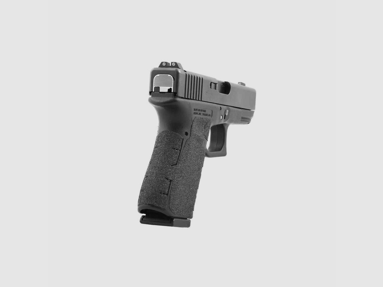 TALON GRIPS INC Grip Granulated Black GEN 4 Glock® 19,23,25,32,38