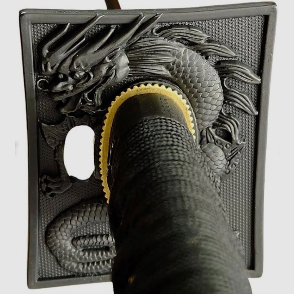 Mistrz Szermierki Ninja Kukishinden z Prawdziwym Hamon