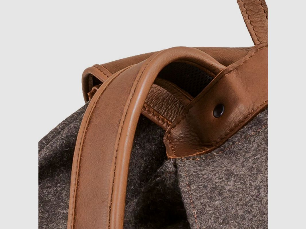 AKAH Lodenrucksack de Luxe mit Elchleder